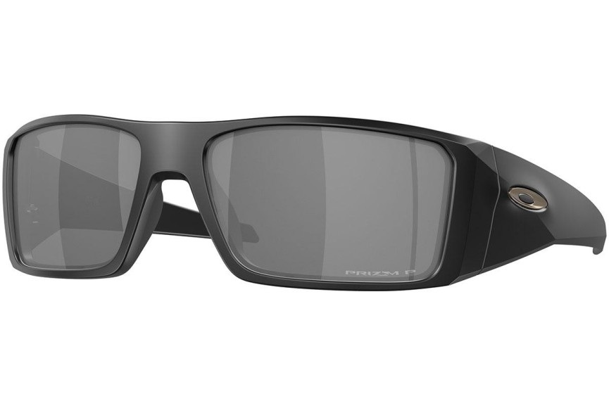 Sluneční brýle Oakley Heliostat OO9231-02 Polarized Obdélníkové Černé