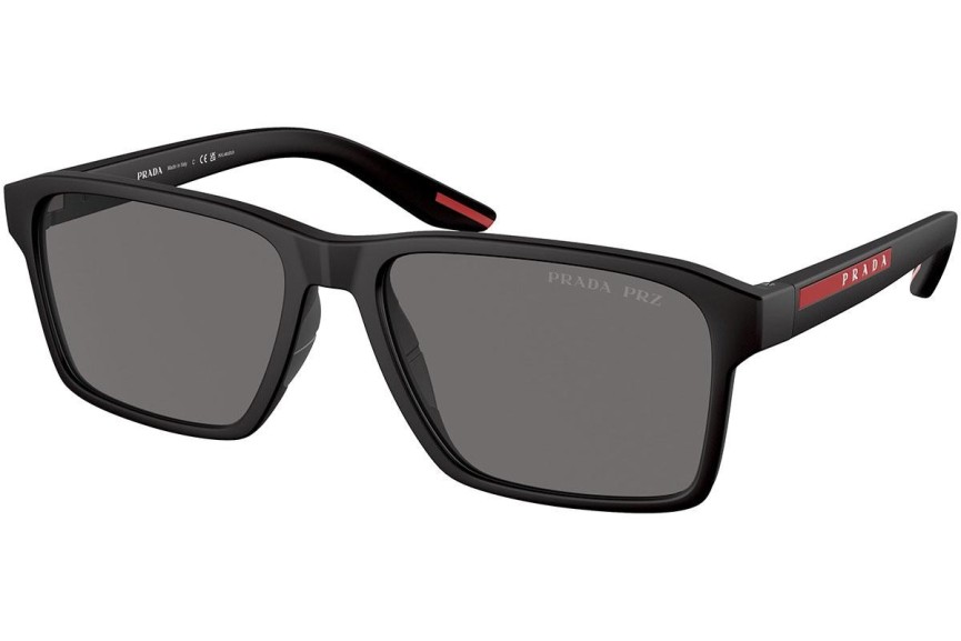 Sluneční brýle Prada Linea Rossa PS05YS DG002G Polarized Obdélníkové Černé