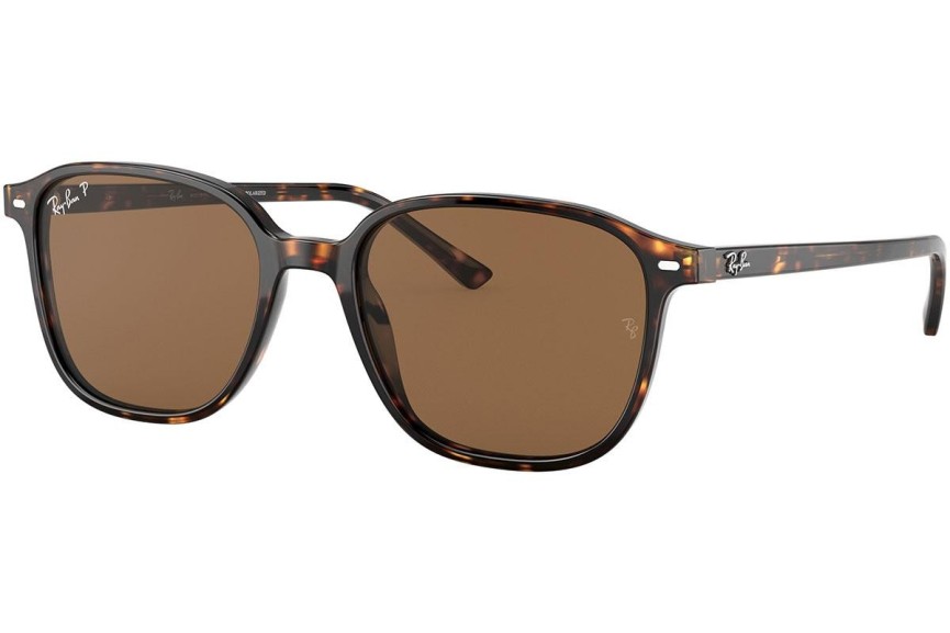 Sluneční brýle Ray-Ban Leonard RB2193 902/57 Polarized Squared Havana