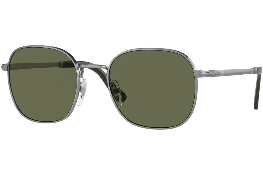 Sluneční brýle Persol PO1009S 513/58 Polarized Obdélníkové Stříbrné