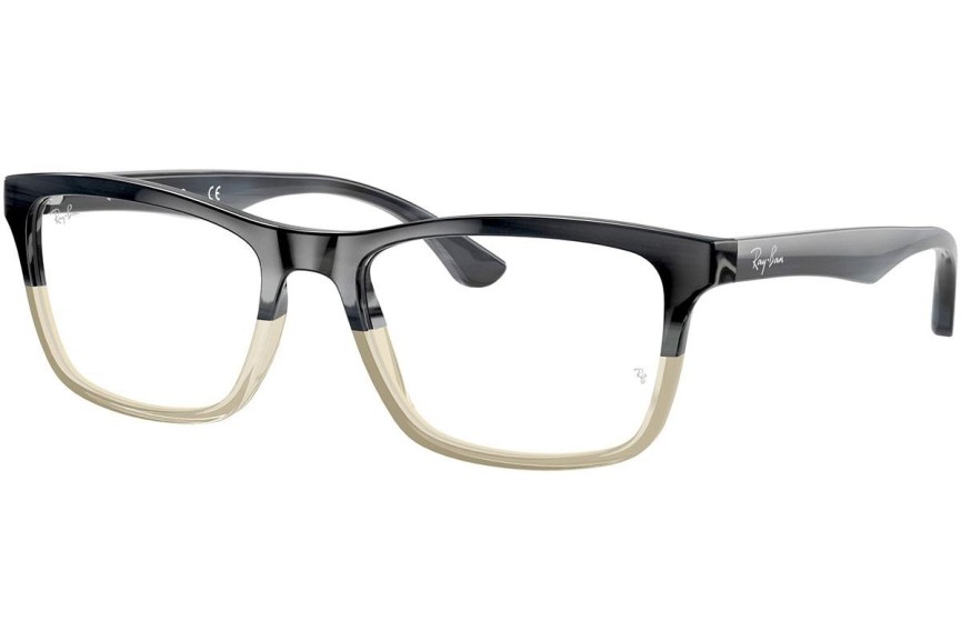 Brýle Ray-Ban RX5279 5540 Squared Šedé