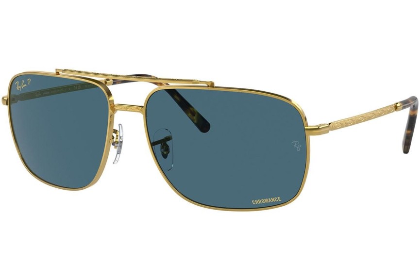 Sluneční brýle Ray-Ban RB3796 9196S2 Polarized Pilot Zlaté