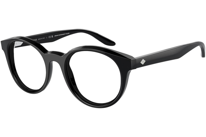 Brýle Giorgio Armani AR7239 5875 Okrouhlé Černé