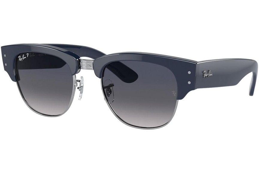 Sluneční brýle Ray-Ban Mega Clubmaster RB0316S 136678 Browline Modré