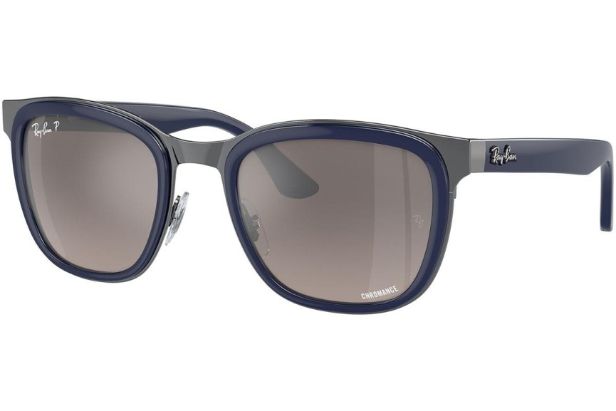 Sluneční brýle Ray-Ban Clyde RB3709 004/5J Polarized Squared Šedé