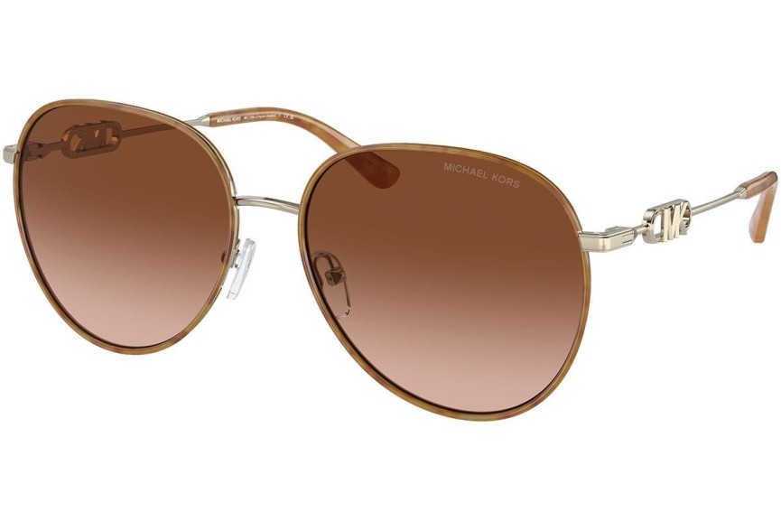 Sluneční brýle Michael Kors Empire MK1128J 10143B Okrouhlé Zlaté