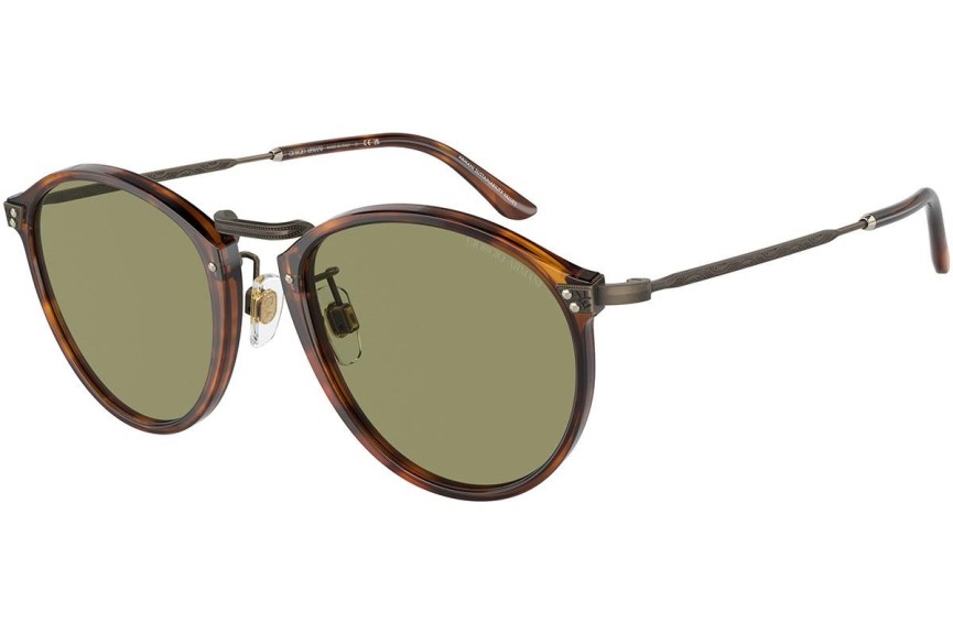 Sluneční brýle Giorgio Armani AR318SM 598814 Okrouhlé Havana