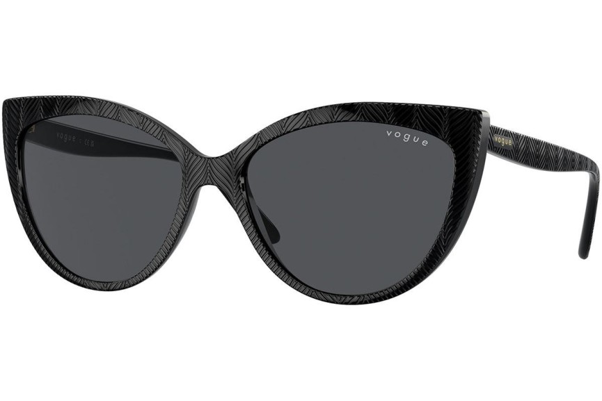 Sluneční brýle Vogue Eyewear VO5484S W44/87 Cat Eye Černé