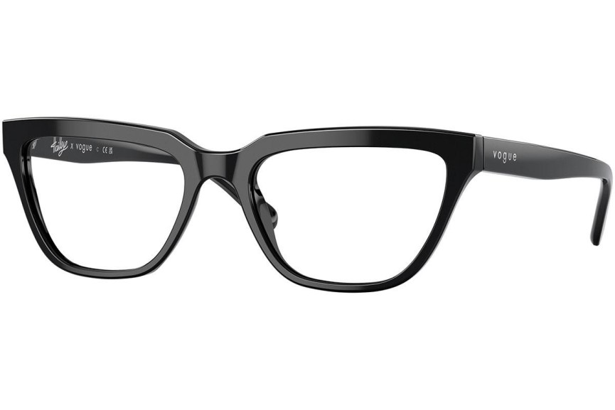 Brýle Vogue Eyewear VO5443 W44 Cat Eye Černé