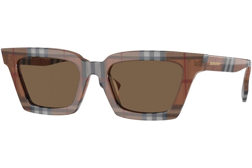 Sluneční brýle Burberry Briar BE4392U 396673 Squared Hnědé