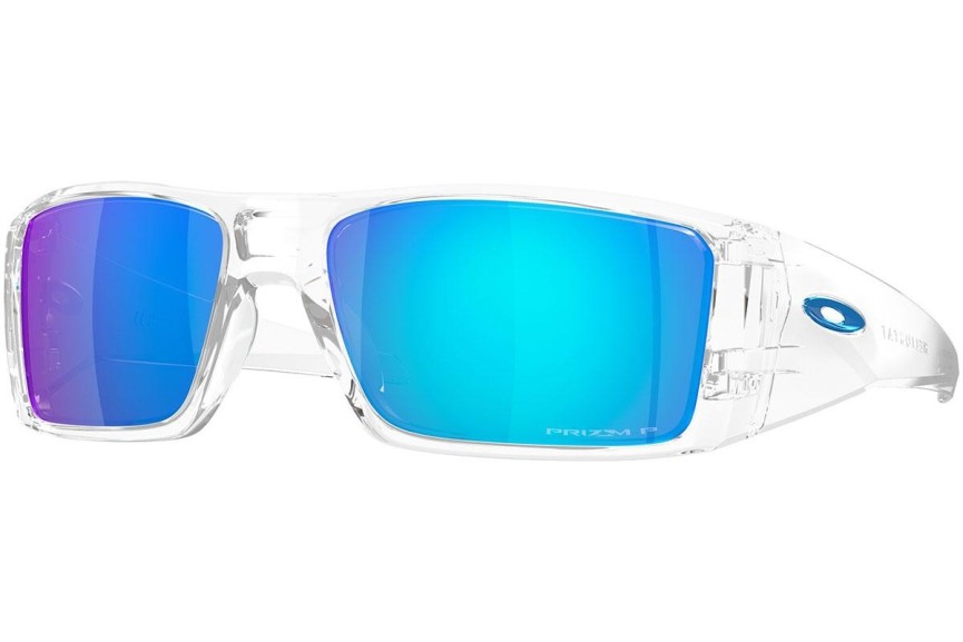 Sluneční brýle Oakley Heliostat OO9231-07 Polarized Obdélníkové Průhledné