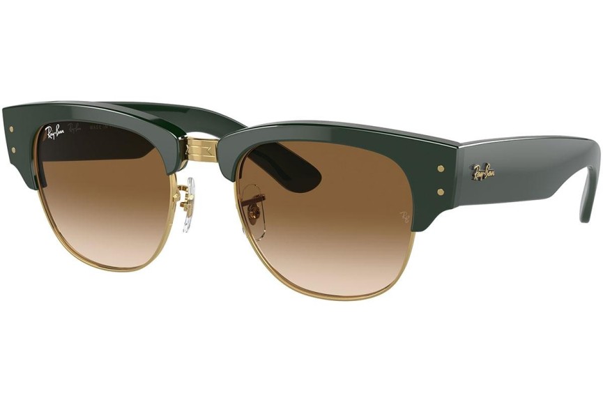 Sluneční brýle Ray-Ban Mega Clubmaster RB0316S 136851 Browline Zelené