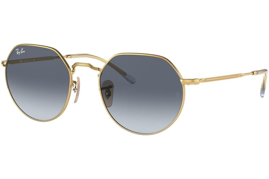 Sluneční brýle Ray-Ban Jack RB3565 001/86 Okrouhlé Zlaté