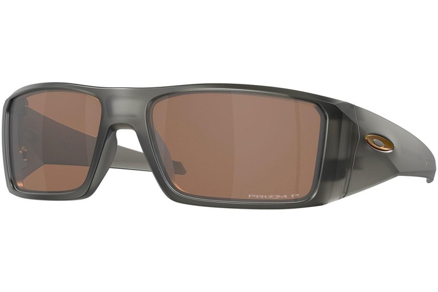 Sluneční brýle Oakley Heliostat OO9231-04 Polarized Obdélníkové Šedé