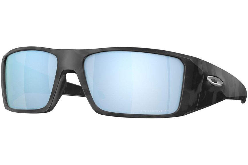 Sluneční brýle Oakley Heliostat OO9231-05 Polarized Obdélníkové Černé