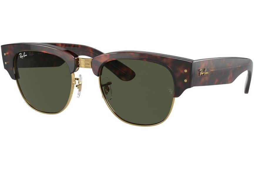 Sluneční brýle Ray-Ban Mega Clubmaster RB0316S 990/31 Browline Havana