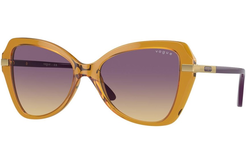 Sluneční brýle Vogue Eyewear VO5479S 305470 Cat Eye Hnědé