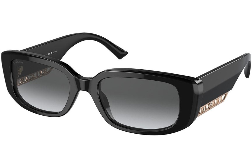 Sluneční brýle Bvlgari BV8259 501/T3 Polarized Obdélníkové Černé