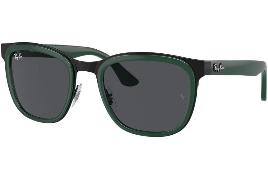 Sluneční brýle Ray-Ban Clyde RB3709 002/87 Squared Zelené