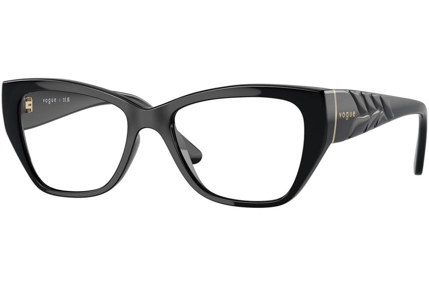 Brýle Vogue Eyewear VO5483 W44 Cat Eye Černé