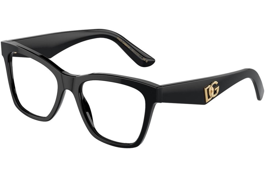 Brýle Dolce & Gabbana DG3374 501 Squared Černé