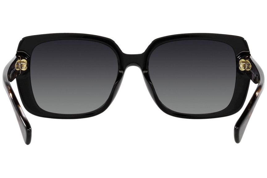 Sluneční brýle Ralph by Ralph Lauren RA5298U 5001T3 Polarized Squared Černé