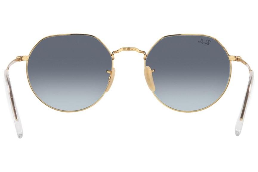 Sluneční brýle Ray-Ban Jack RB3565 001/86 Okrouhlé Zlaté