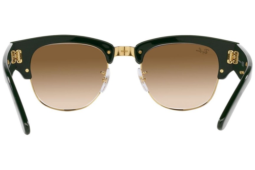 Sluneční brýle Ray-Ban Mega Clubmaster RB0316S 136851 Browline Zelené