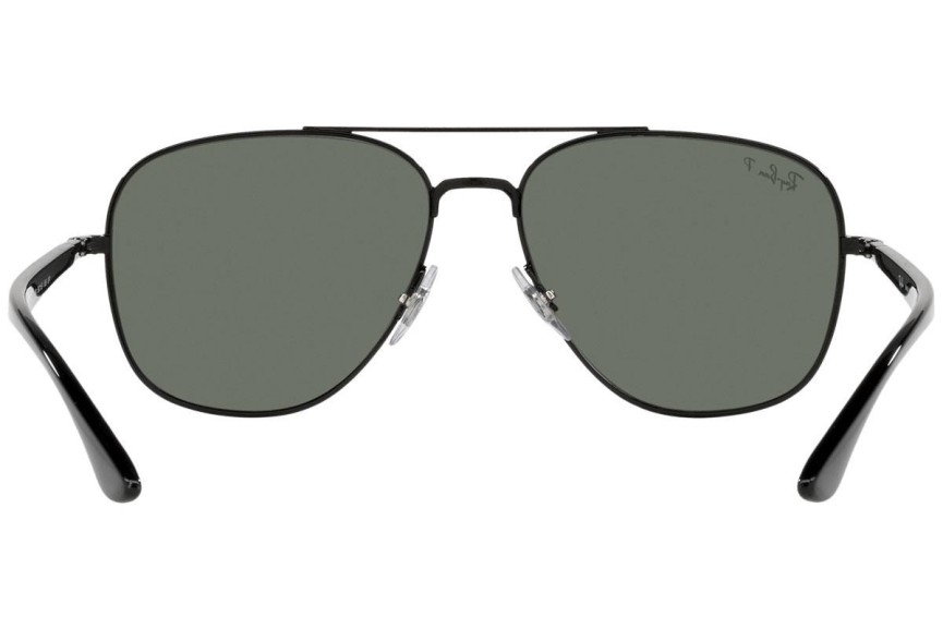 Sluneční brýle Ray-Ban RB3683 002/58 Polarized Pilot Černé