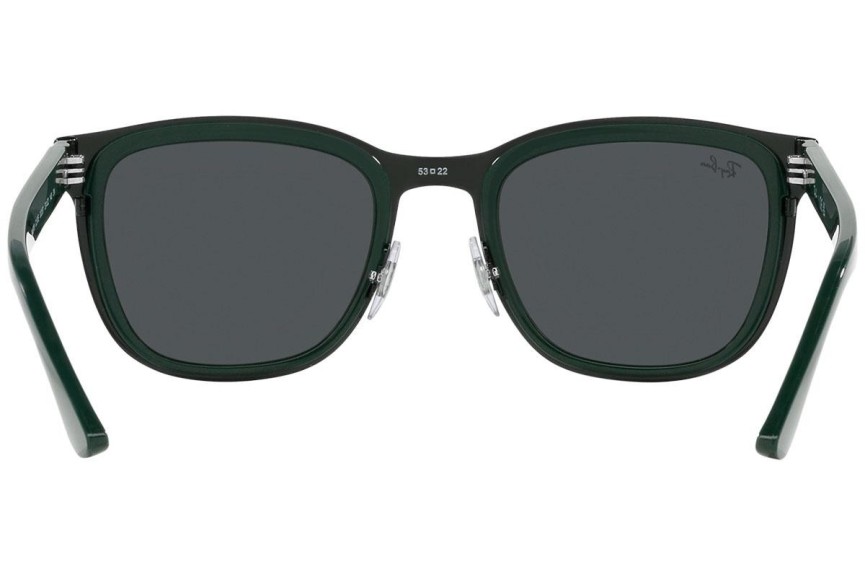 Sluneční brýle Ray-Ban Clyde RB3709 002/87 Squared Zelené