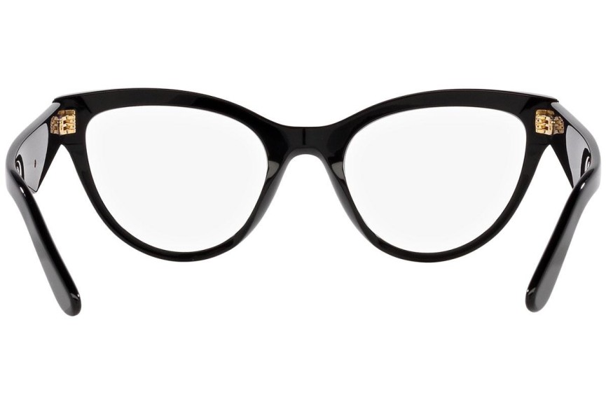 Brýle Dolce & Gabbana DG3372 501 Cat Eye Černé