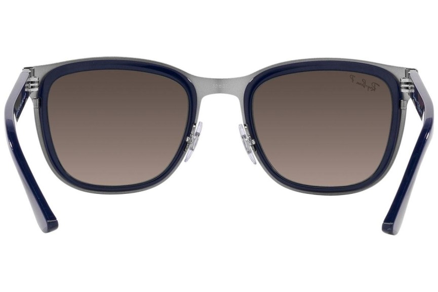 Sluneční brýle Ray-Ban Clyde RB3709 004/5J Polarized Squared Šedé