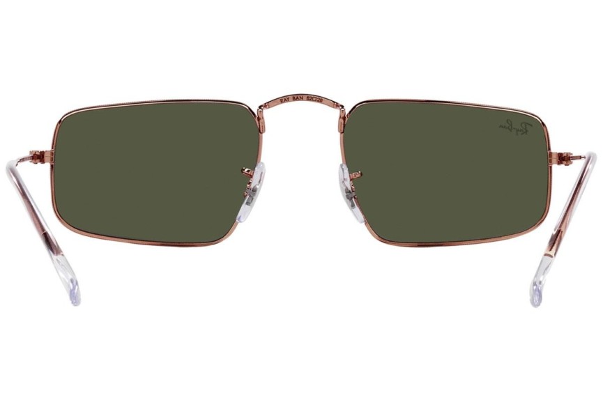 Sluneční brýle Ray-Ban Julie RB3957 920231 Obdélníkové Hnědé