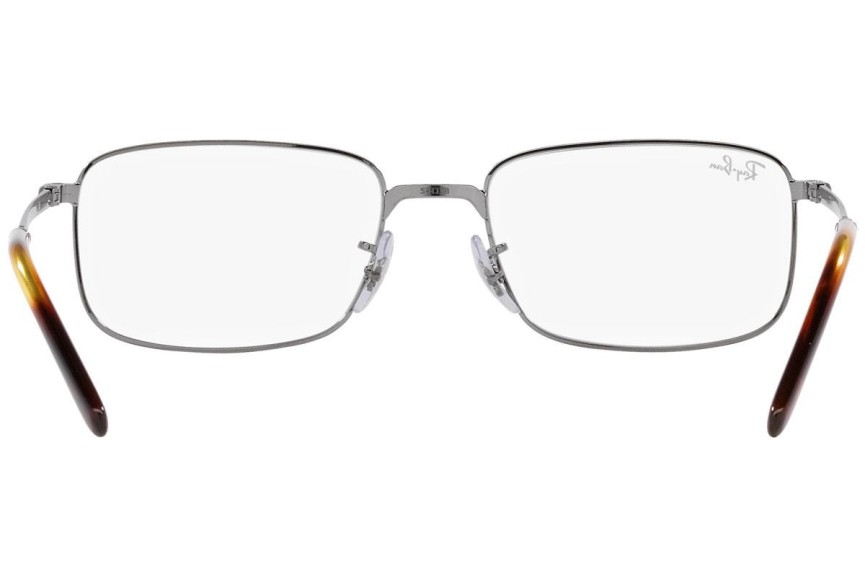 Brýle Ray-Ban RX3717V 2502 Obdélníkové Stříbrné