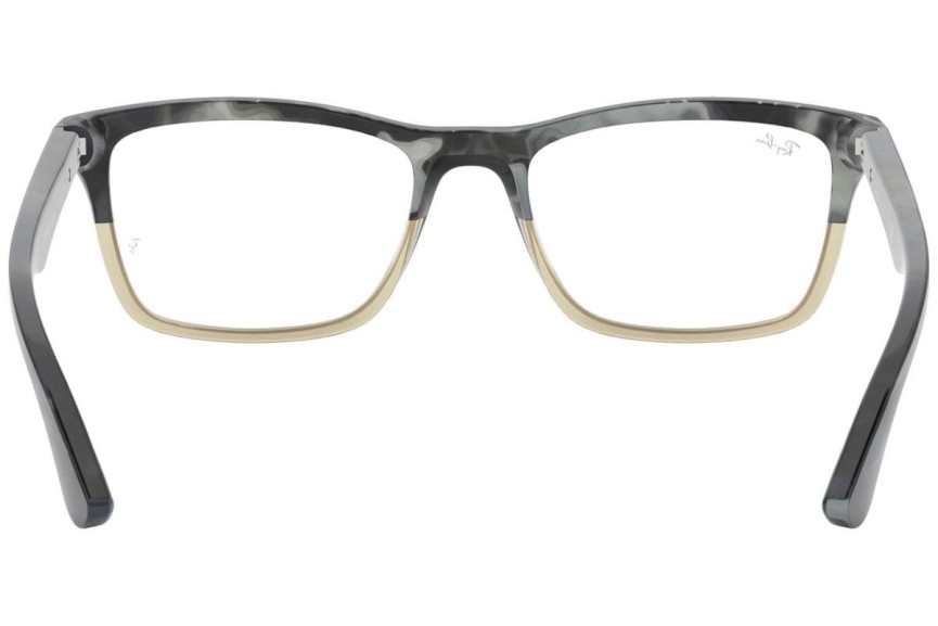 Brýle Ray-Ban RX5279 5540 Squared Šedé