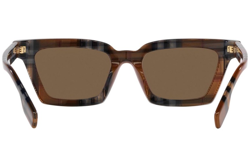 Sluneční brýle Burberry Briar BE4392U 396673 Squared Hnědé