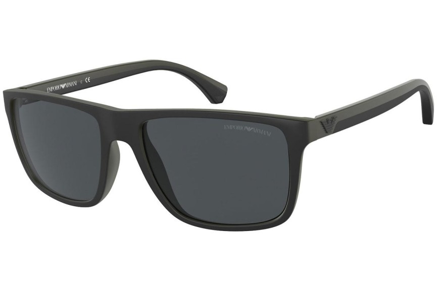 Sluneční brýle Emporio Armani EA4033 586587 Squared Černé