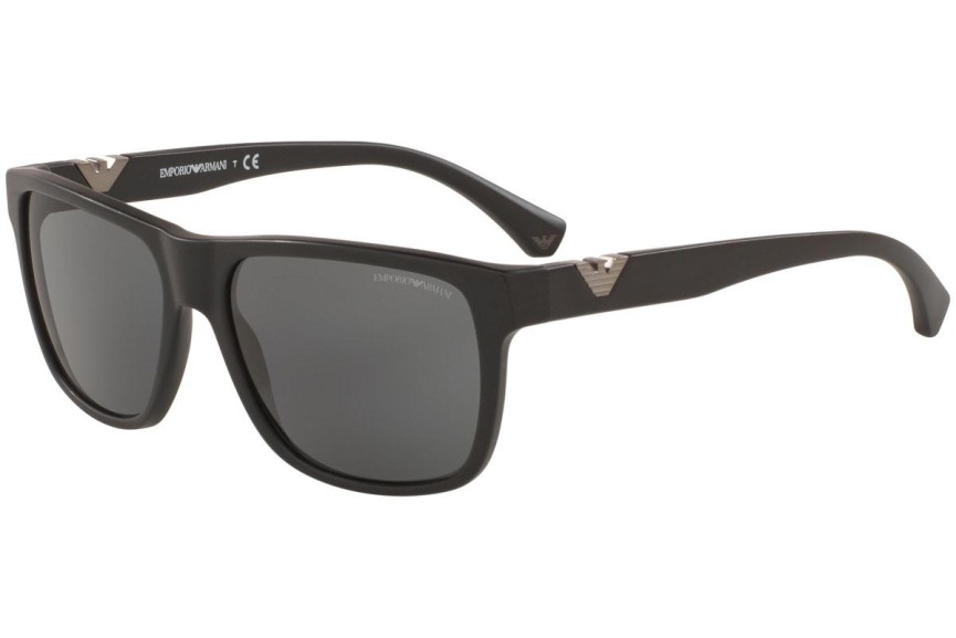 Sluneční brýle Emporio Armani EA4035 504287 Squared Černé