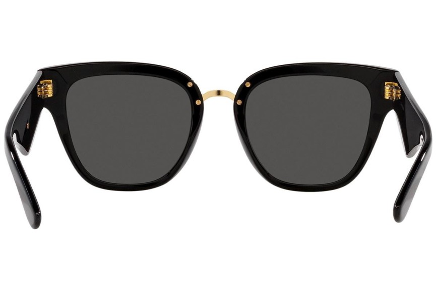 Sluneční brýle Dolce & Gabbana DG4437 501/87 Cat Eye Černé