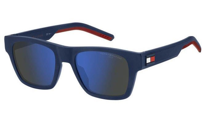 Sluneční brýle Tommy Hilfiger TH1975/S FLL/ZS Squared Modré