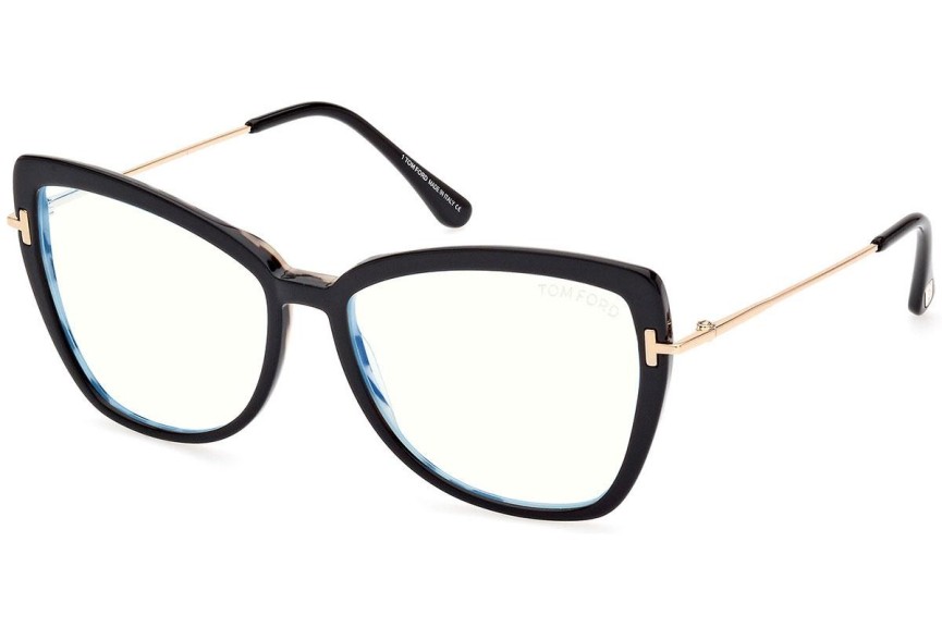 Brýle Tom Ford FT5882-B 005 Cat Eye Černé