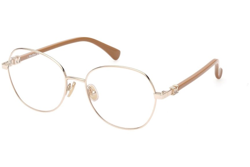 Brýle Max Mara MM5034 32A Okrouhlé Zlaté