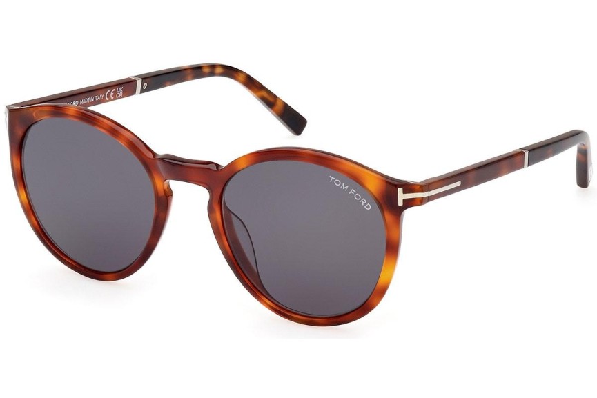 Sluneční brýle Tom Ford FT1021 53A Okrouhlé Havana