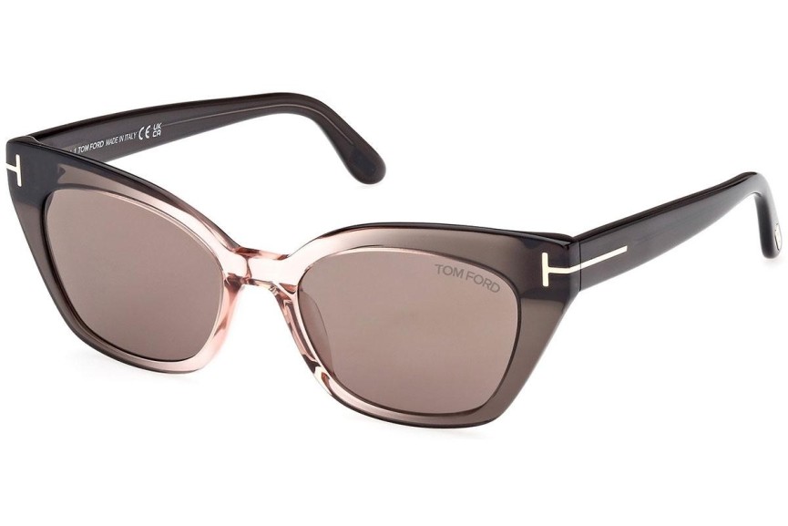 Sluneční brýle Tom Ford FT1031 20J Cat Eye Šedé