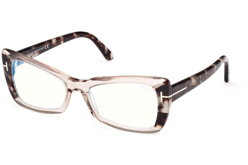 Brýle Tom Ford FT5879-B 057 Cat Eye Šedé