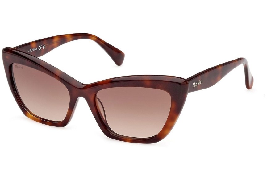 Sluneční brýle Max Mara MM0063 52F Cat Eye Havana