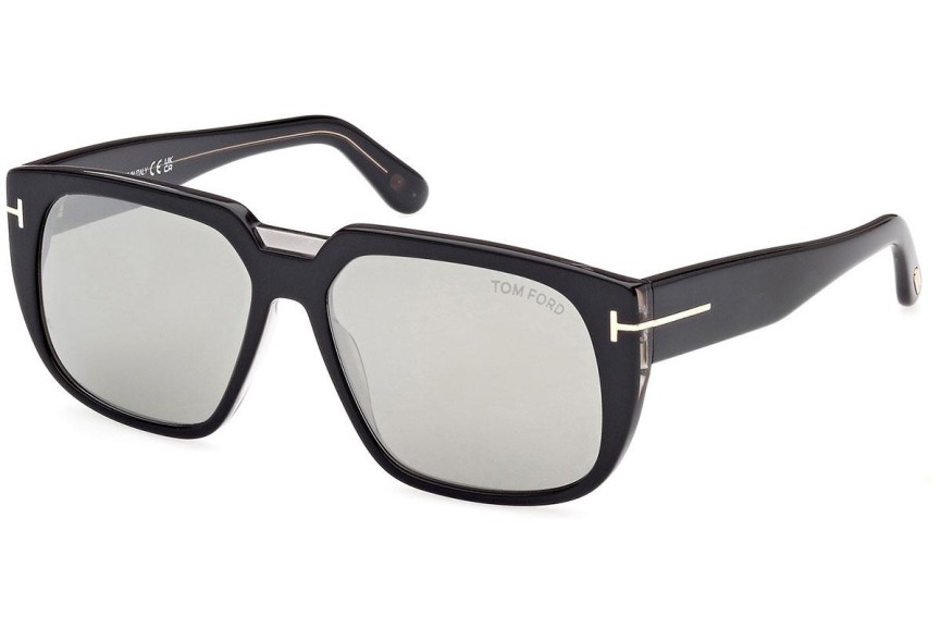 Sluneční brýle Tom Ford FT1025 05A Squared Černé