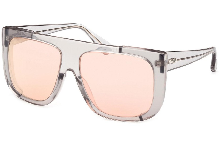 Sluneční brýle Max Mara MM0073 03L Flat Top Průhledné