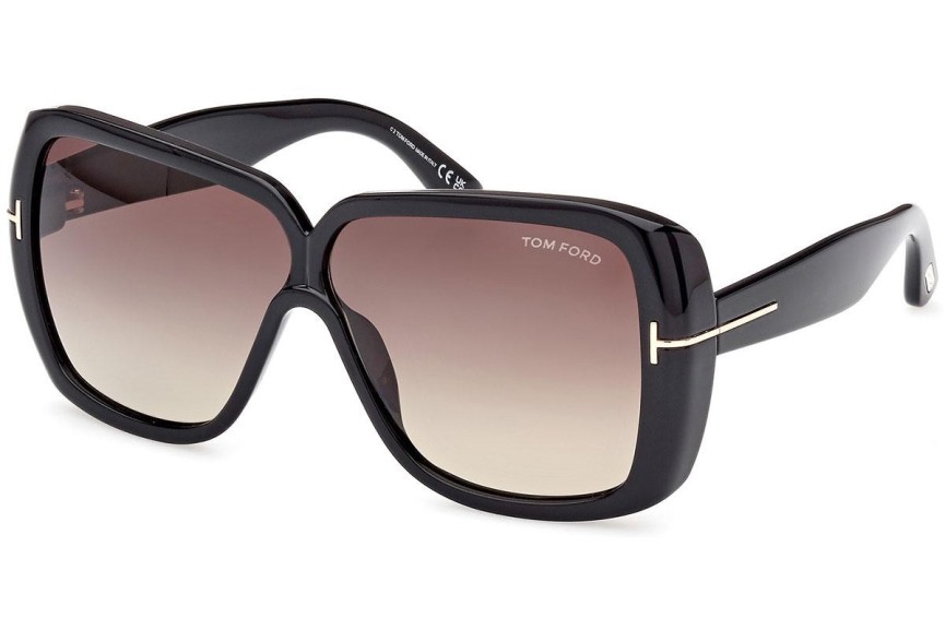 Sluneční brýle Tom Ford FT1037 01B Oversize Černé