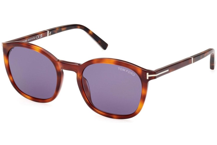 Sluneční brýle Tom Ford FT1020 53V Pilot Havana